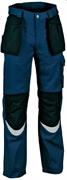 CARPENTER PANTALONE DA LAVORO MULTITASCHE COFRA BLU