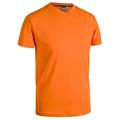 V-TEX T-SHIRT SCOLLO A V UOMO ARANCIO